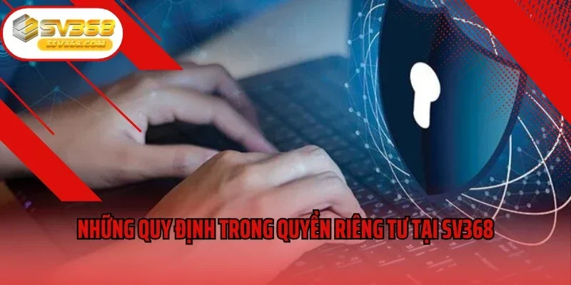 Những quy định trong quyền riêng tư tại SV368